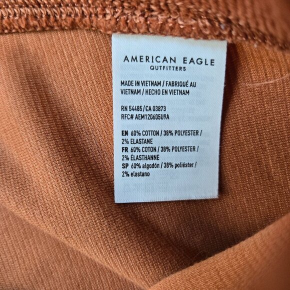 American Eagle Ahh-Mazingly Soft High Rise Corduroy Flare Pants Size XS - Picture 6 of 6